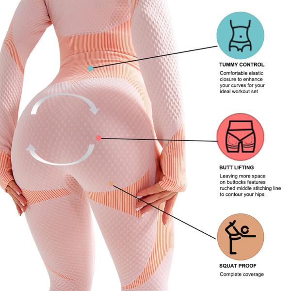 HEXIN Антистатический плюс размер спортивная одежда Двухкомпонентная женская тренировка Йога набор Фитнес