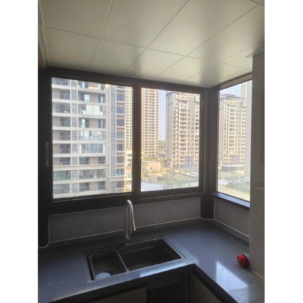 NFRC Certificated Aluminum Sliding Window with 6060 T66 Aviation-Grade Aluminum Alloy and PA66 Nylon Thermal Break Strip