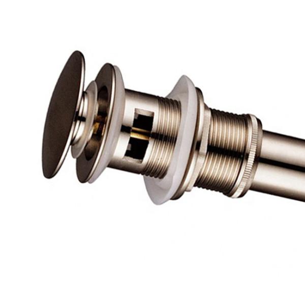 Штуцеры водоотводной трубы раковины Bathroom с кнопкой золота Роза переполнения латунной