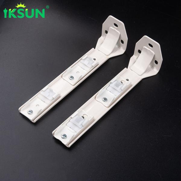 Extrusion Wall Mount Telescopic Curtain Track Ripple Fold Aluminium Material