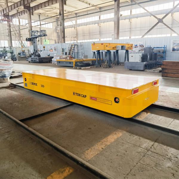 8T Rail Guided Vehicles Cable Powered Rail Transfer Car