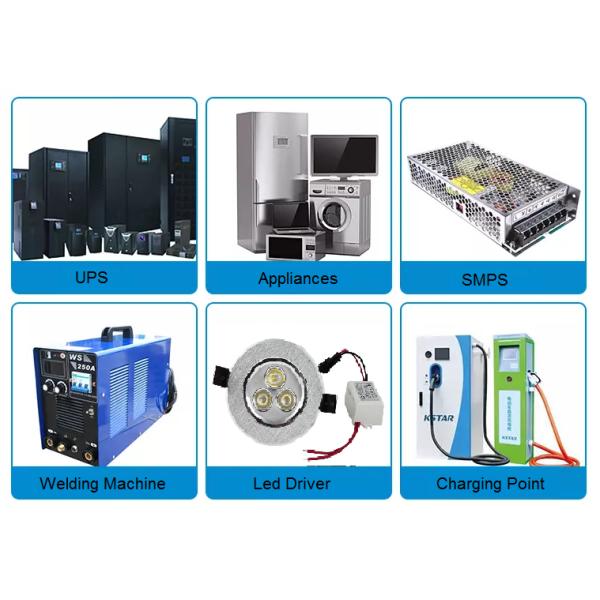 Vertical Type High Frequency Transformer Low Transmission Power Magnetic Transformer