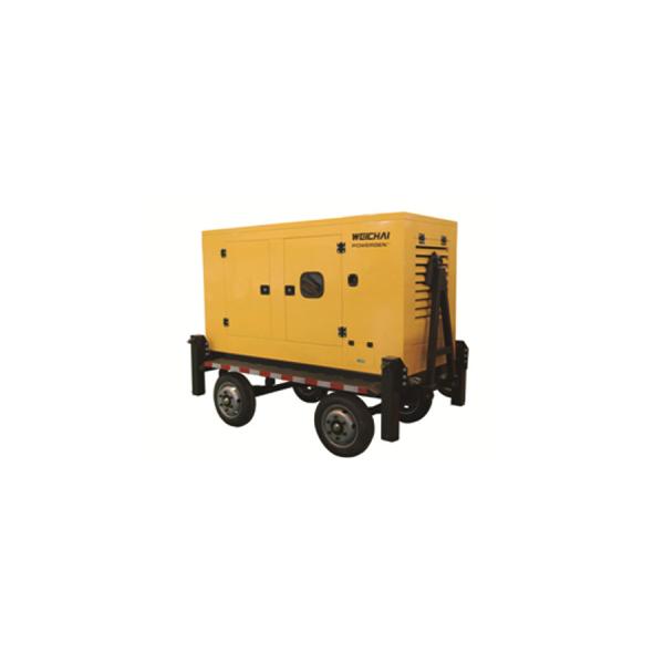 55 КВА-687,5 КВА Мобильная электростанция с 4/6 цилиндров с низкими выбросами