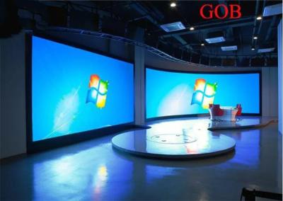 1000cd Fine Pixel Pitch LED Display , GOB 4k LED Screen Indoor Dustproof