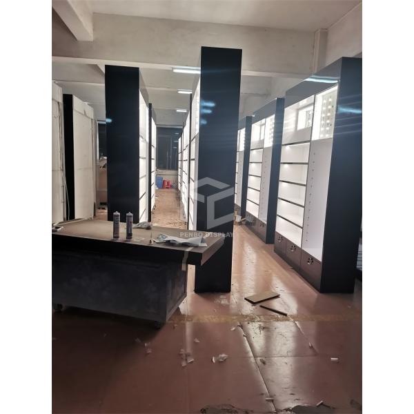 Дисплей магазина СИД полок дисплея T5 ODM Skincare косметический