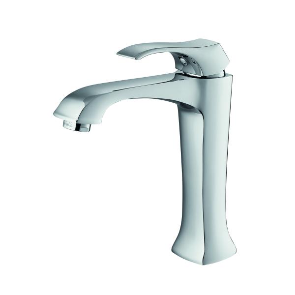 Bathroom Vessel Sink Faucet Modern Wash basin Faucet tall body Single Handle