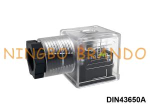 Formulário transparente A do RUÍDO 43650 do conector da bobina da válvula de