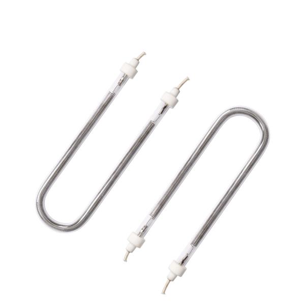 U-Type Clear Quartz Infrared Heating Element Tube 200-4000W