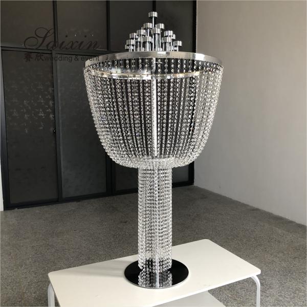 Venta al por mayor de piezas centrales de flores redondas para decoración de bodas