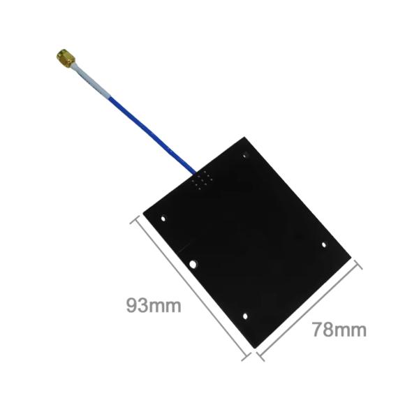 Antenne 1.2G à gain élevé 96*81*1mm / Antenne haute fréquence 8 dbi / Antenne 1160-1280MHz / Antenne aérienne omnidirectionnelle anti-drone