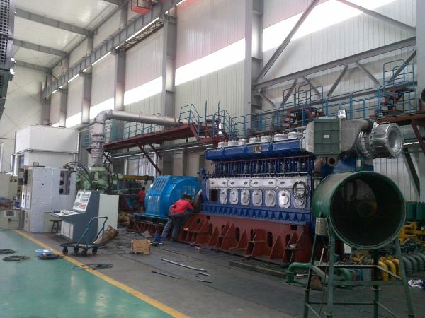 Customized HFO and diesel oil Genset Power Plant Water and air  Cooling Generator 0.4KV-11KV  500-1000RPM