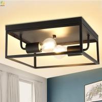 Lumière pendante nordique d'Art Baking Paint Black LED de maison de lumière de pendant de fer