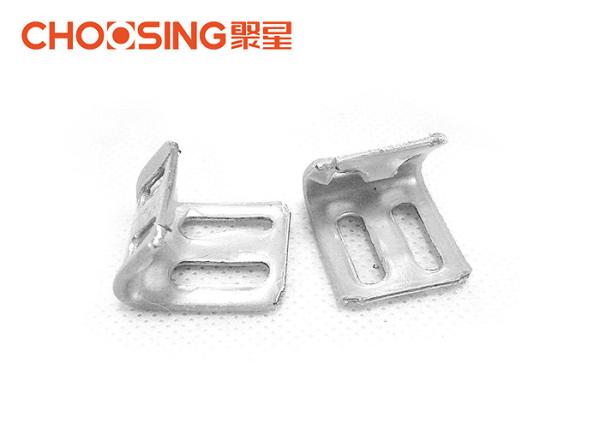 Plastic Covered EK Spring Clip Galvanization Surface Decreasing Noise During Fixing