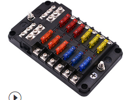 Перекрестный патрон предохранителя бакелита доски 20A 30A короткого замыкания