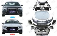 Audi A6 Parties de la carrosserie mise à niveau de 2019 - 2024 jusqu'à Tp Audi A7 2020 Body Kit Direct Fit