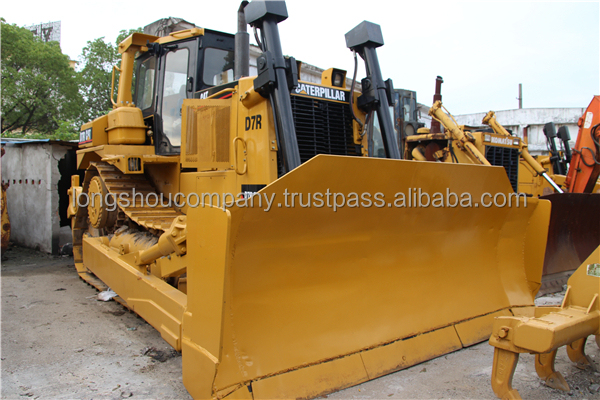 Chinese Caterpillar D7R Used Mini Small Dozer Bulldozers 24962 KG Machine Weight