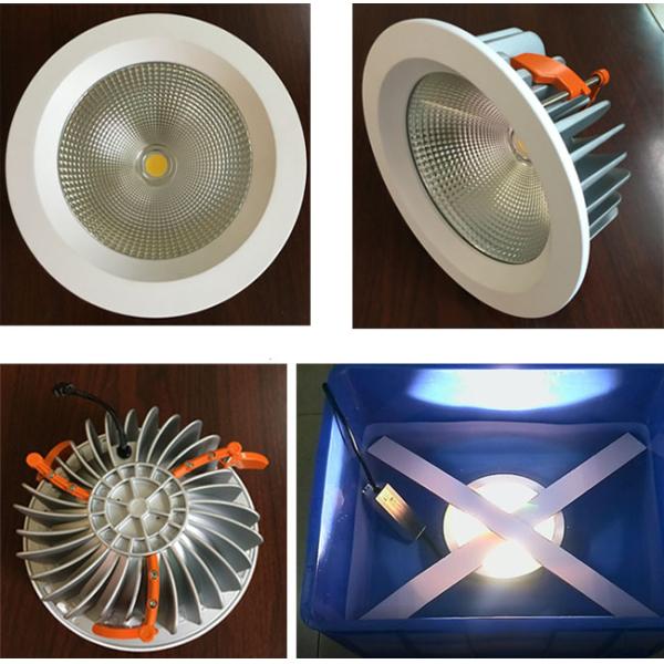 22Wattage IP65 COB LED Down Light 3000K/4000K/6000K , UGR<19,  40° Beam Angle 5