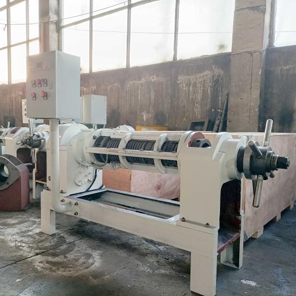 220v Cooking Oil Pressing Machine , Mustard Oil Making Machine Labor Saving