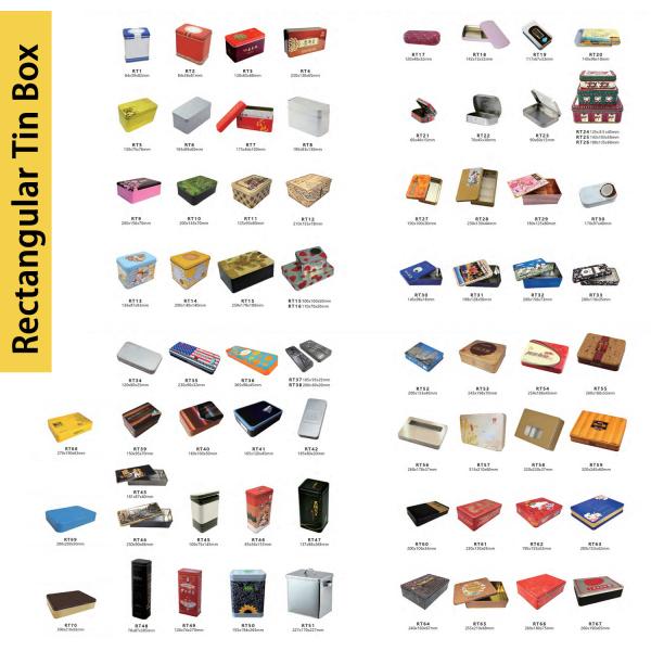 Custom Printed Rectangular Snack Tin Box Food Grade Metal Container for Mixed Nuts Dried Fruit Storage Packaging