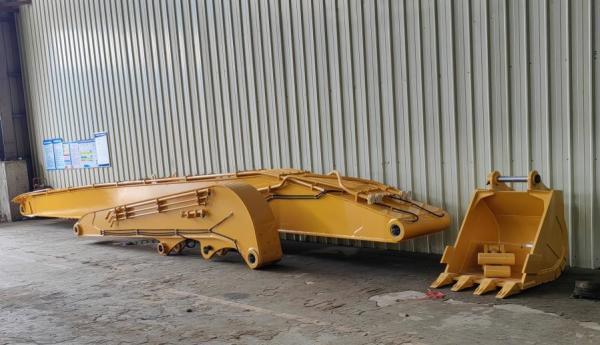 Length 138m Multicolor Vibro Machine Sheet Pile Hammer Q345 NM360 Material