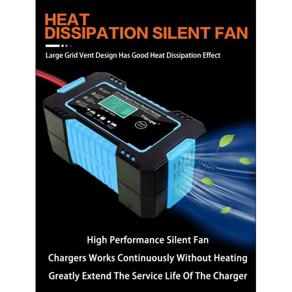 портативная машинка заряжателя ремонта ИМПа ульс батареи ГЕЛЯ AGM 12V 24V умная