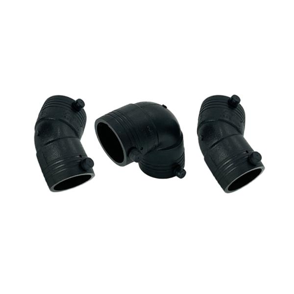 Hdpe Pipe Fittings Good Quality Electric Smelting Fittings 45 90 Degree Elbow