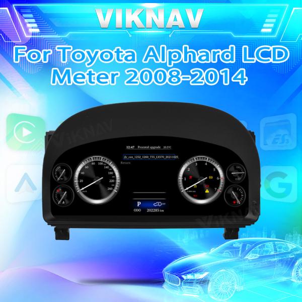 ODM Digital Instrument Cluster Dashboard Aftermarket Gauge Cluster Toyota Alphard 2008-2014 годов