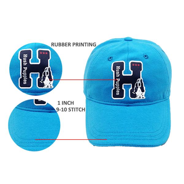 Шляпы детей Хеадвеар ТУЗА приспособленные 6 шляп моды бейсбольной кепки панели