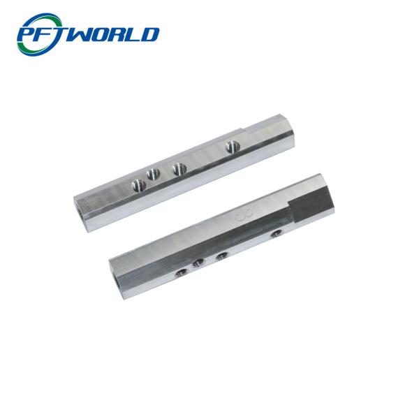 Чистя щеткой CNC 6061 подвергал алюминиевые аксессуары механической обработке гравировки лазера частей