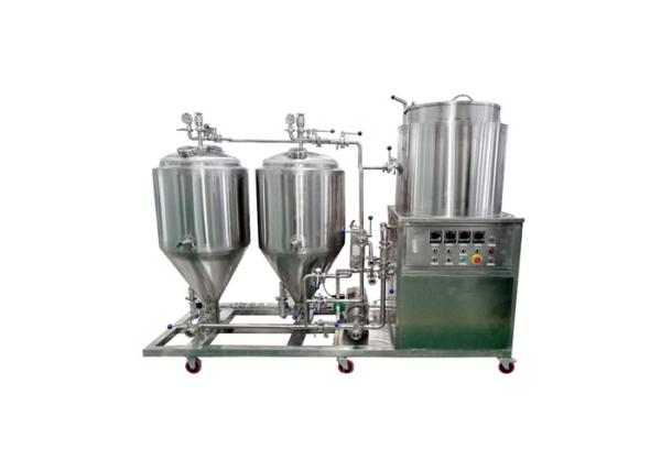 Fabrication SS304 Stainless Steel Beer Fermentation Tank 50L Manual Panel Controlling