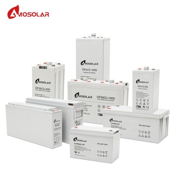 3000 Cycle Life GEL Lead Acid Battery 12V 100AH for Deep Cycle Solar Storage System