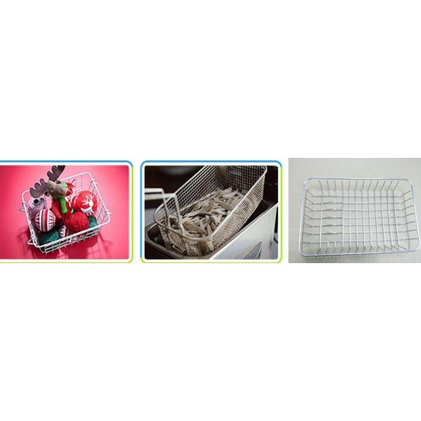 Heat Resistant Metal Wire Mesh Basket For Household / Store / Supermarket