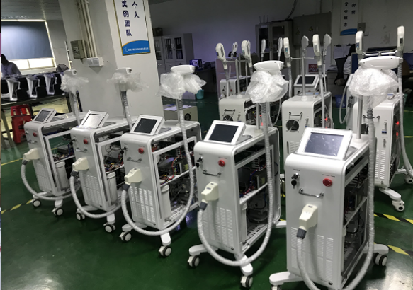 600W 808nm Diode Laser Hair Removal Skin Rejuvenation