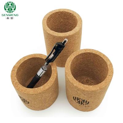 Eco Cork Pen Holder Desk Organizer for Sustainable and Eco-Friendly Office Supplies