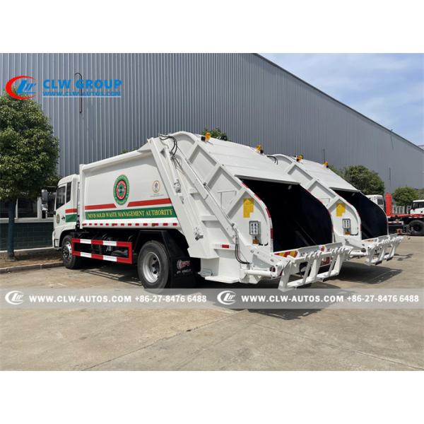 Dongfeng Kingrun 12000 отброса литров тележки Compactor к Африке