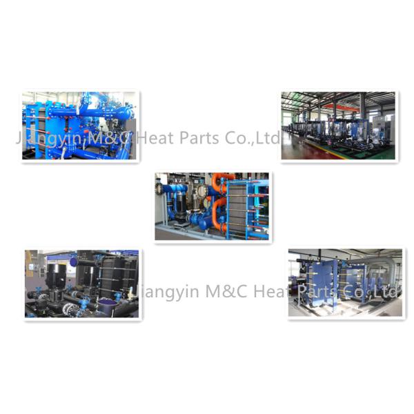 Professional PHE Tranter Heat Exchanger Gaskets GX91 Chemical Mechanical