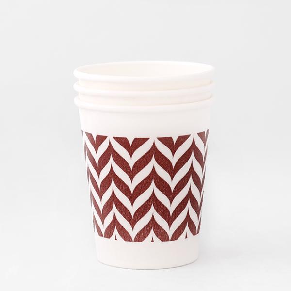 Gobelet en papier simple paroi personnalisé 4oz 8oz 12oz 16oz 22oz