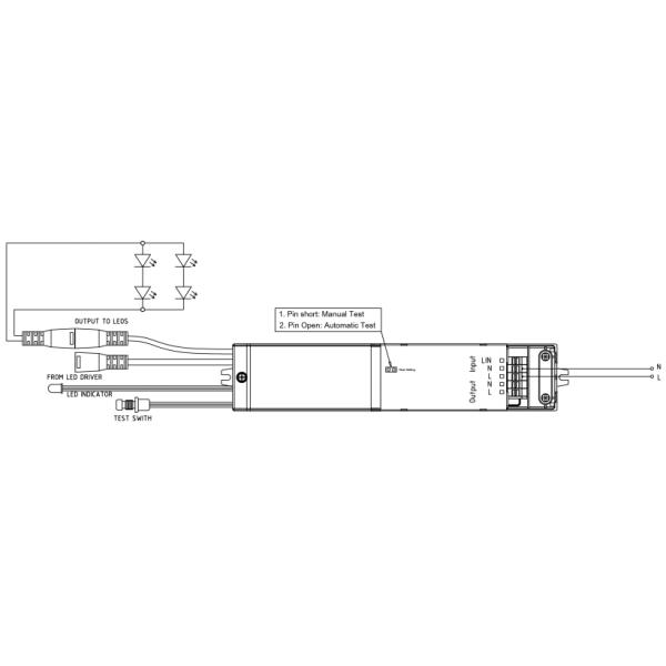 3W LED Emergency Kits And Drivers With 5 Years Warranty And 3 Hours Emergency Time