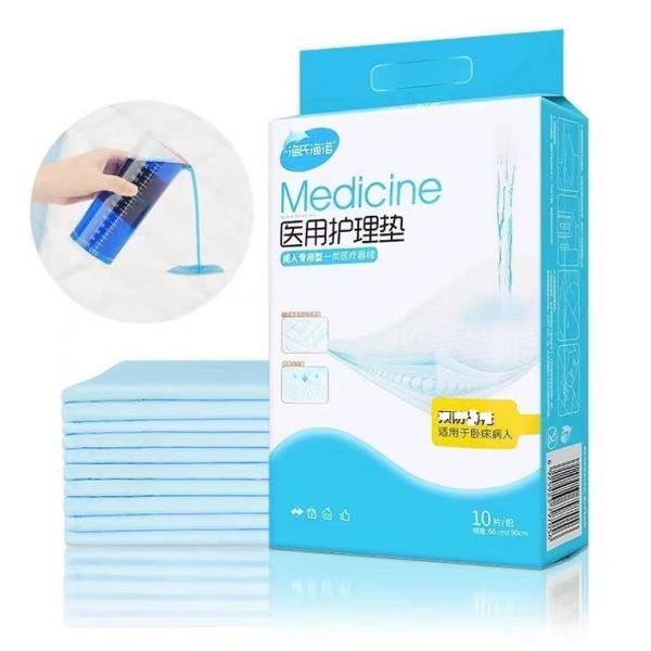 Super-Absorbent Disposable Bed Protector Pad Sheet for Adult Incontinence Care 60cm*90cm