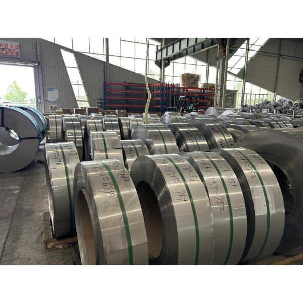 Hairline JIS Stainless Steel Strip Roll 180mm 304 For Building Materials