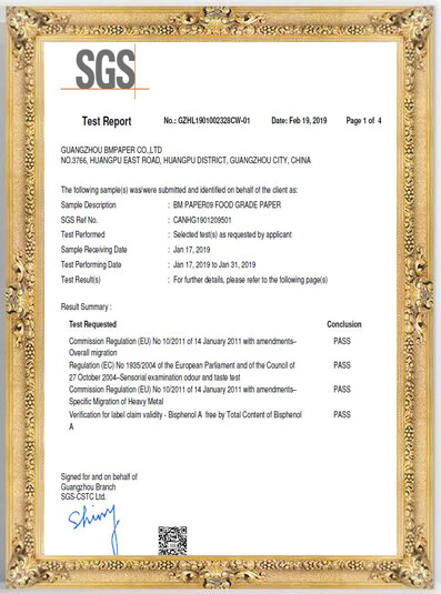 feuille de petit pain enduite par PE latéral des prix de papier du métier 50g un bonne pour des sacs de chienchien