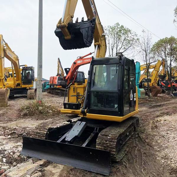 Used Caterpillar 308E2 Excavator 50kw Rated Power CATC3.3 DI Engine 0.31m³ Bucket Capacity