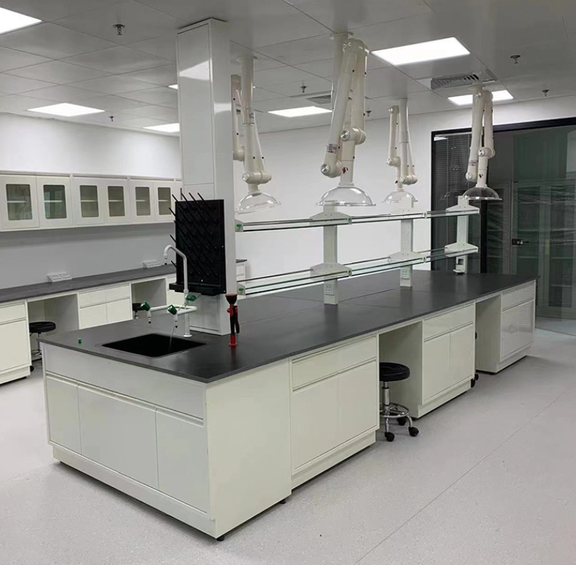 Durable Laboratory Accessories Ceiling Mounted Lab Extraction Arm Flexible