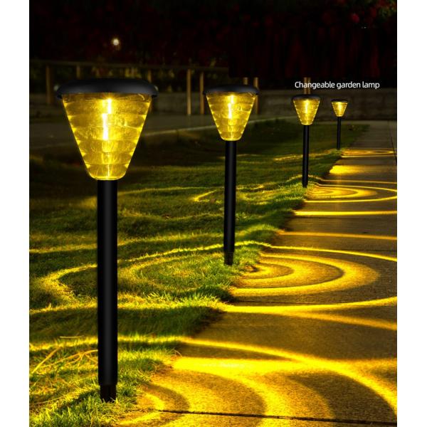 50000 Hours Lifespan LED Solar Garden Lawn Light Outdoor Courtyard Projection Landscape