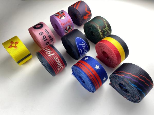 Auto Parts Straps Custom Polyester Material Car Webbing Straps with ISO9001 Certification