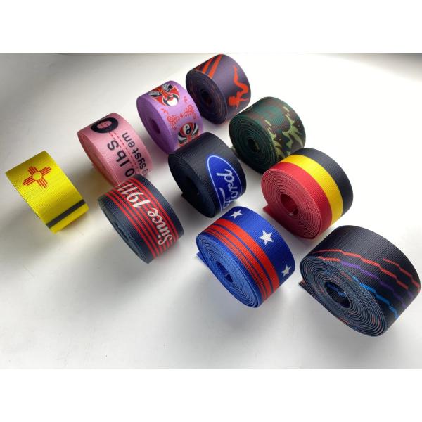 CCC Certificate Seat Belt Webbing with 3500mm Rolling Capacity and Colorful Polyester for Auto Spare Parts
