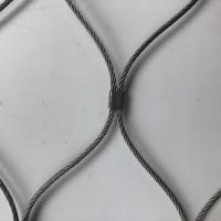 Rede de arame de aço inoxidável forte flexível 1x7 da corda Ferruled