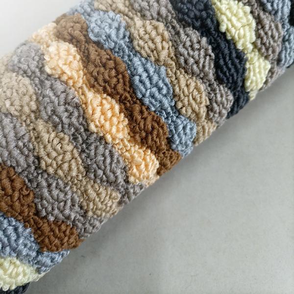 Polypropylene Striped Bathroom Mat Non Slip Floor Runner 37*57cm