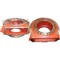 Heavy Duty Gas Inlet Casing Turbocharger Spare Parts Mixed Flow Turbine Type