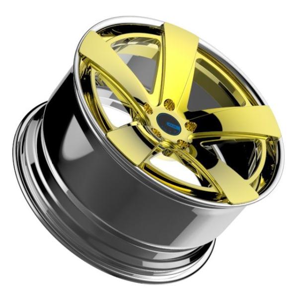 Центр золота польский 2 колесо выкованное частями для Benz BMW Audi